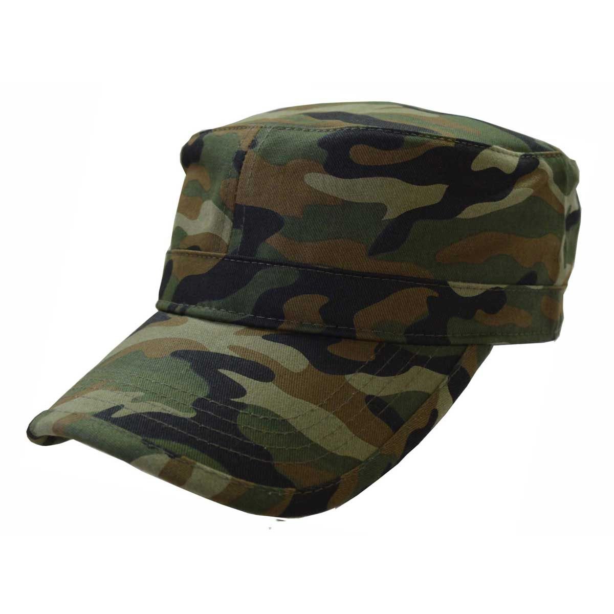 Camo Military Cap