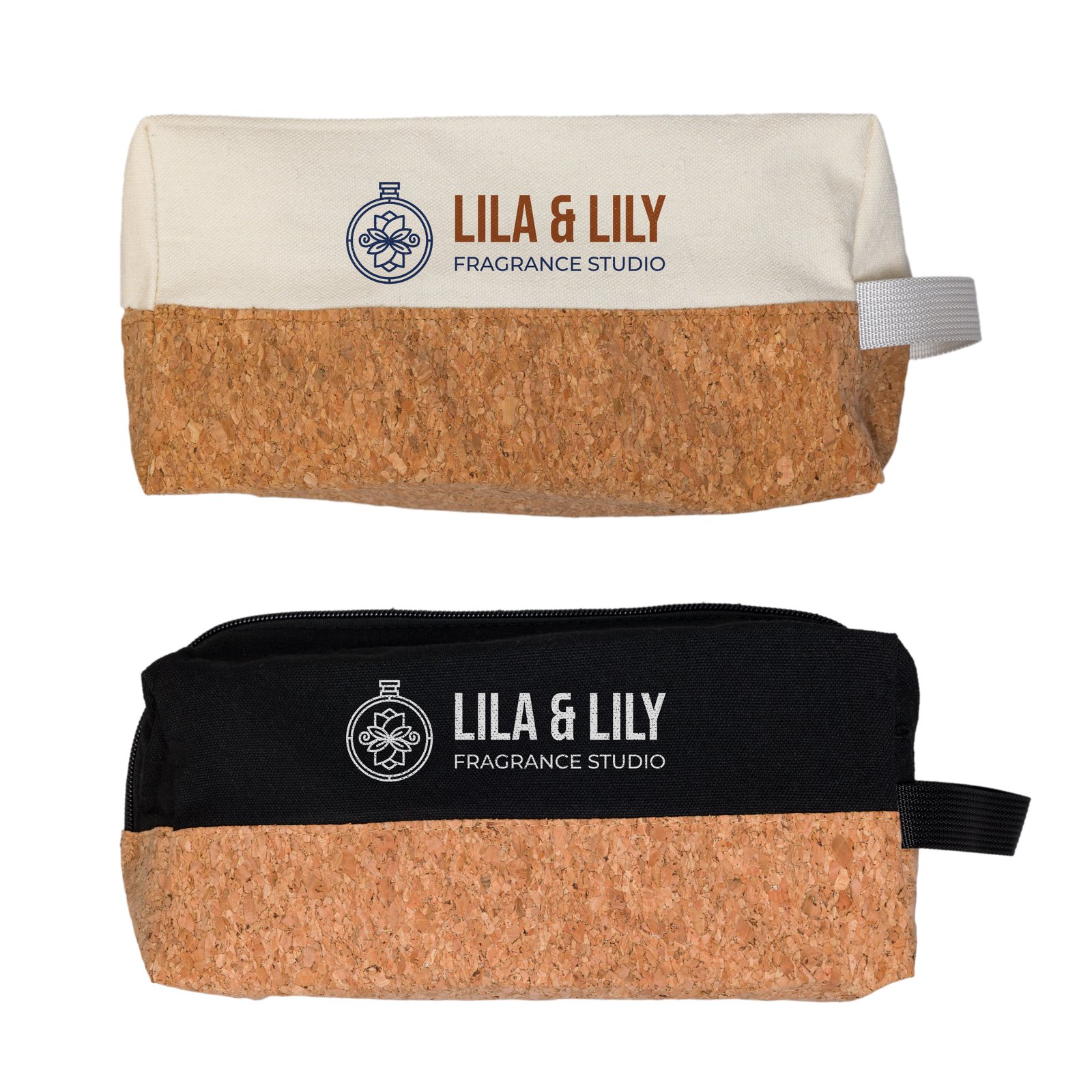 Scenic Cotton Cork Utility Pouch