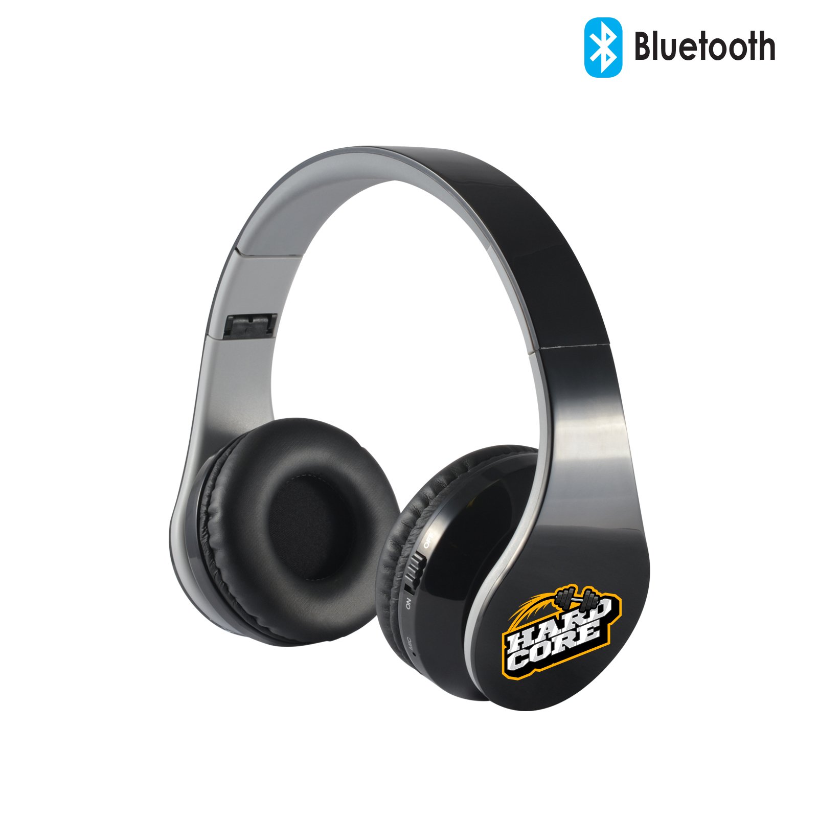 Hyper Bluetooth Headphones in EVA Zipper Case