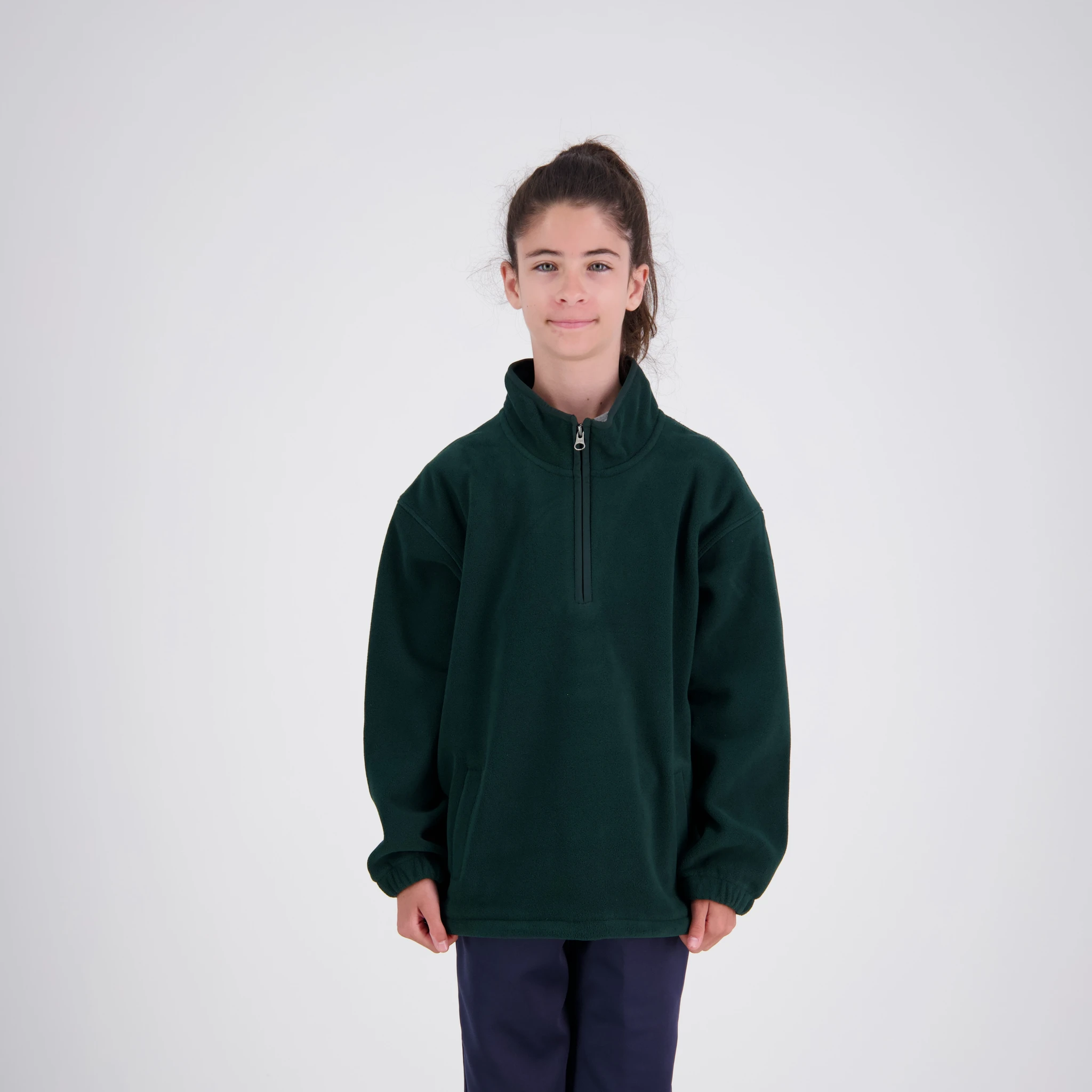 Microfleece Half Zip Top - Kids