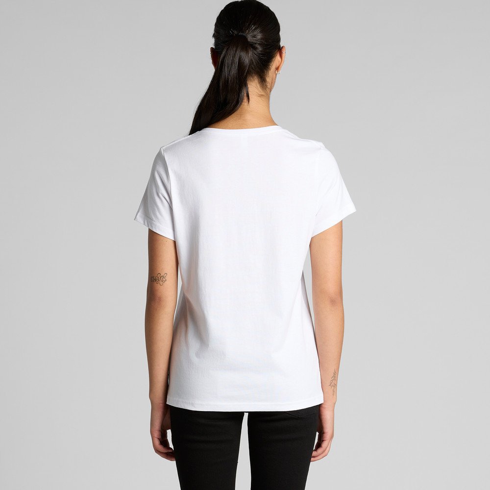 WOS MAPLE V NECK TEE 4023