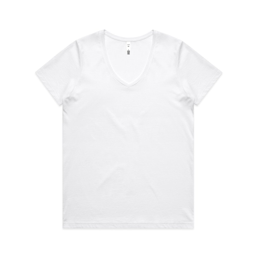 WOS MAPLE V NECK TEE 4023