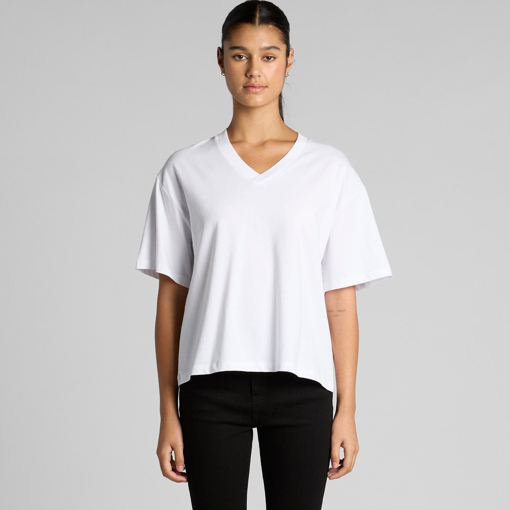 WOS MARTINA V NECK TEE 4095