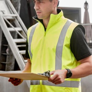 Unisex Hi Vis Waterproof Reversible Vest