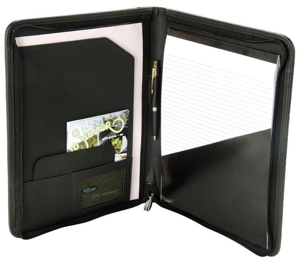 Leather A4 Compendium